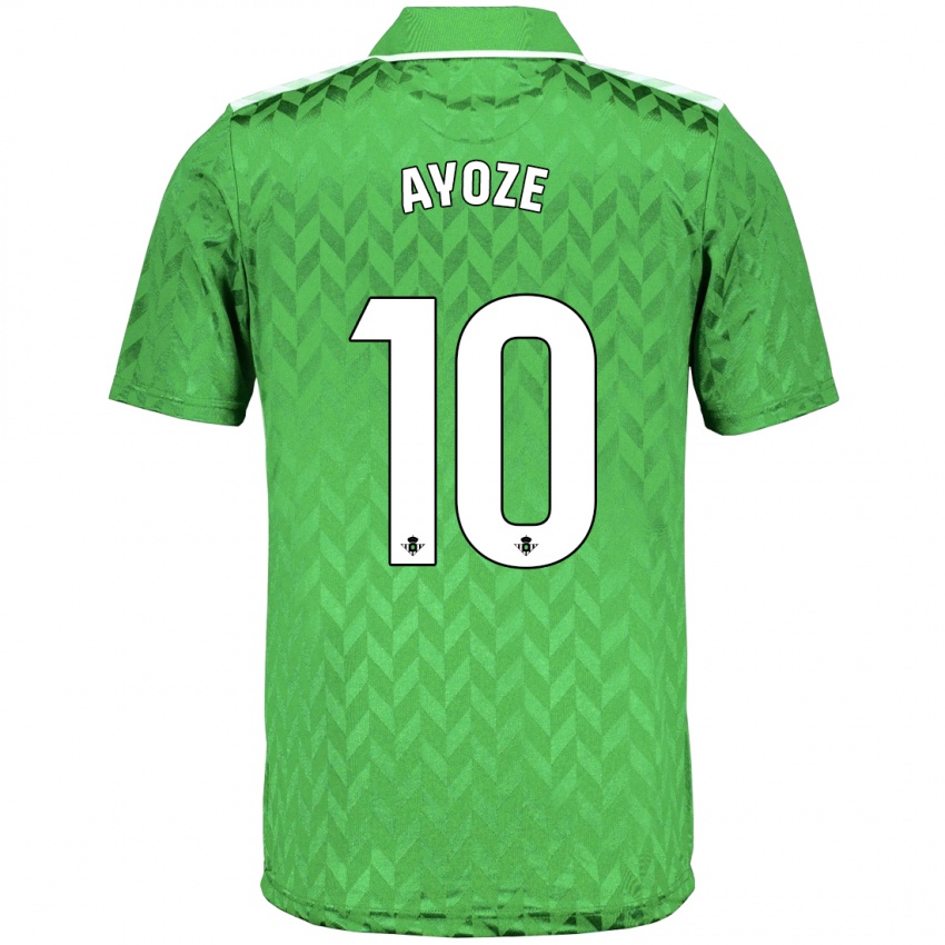 Mulher Camisola Ayoze Pérez #10 Verde Alternativa 2023/24 Camisa Brasil