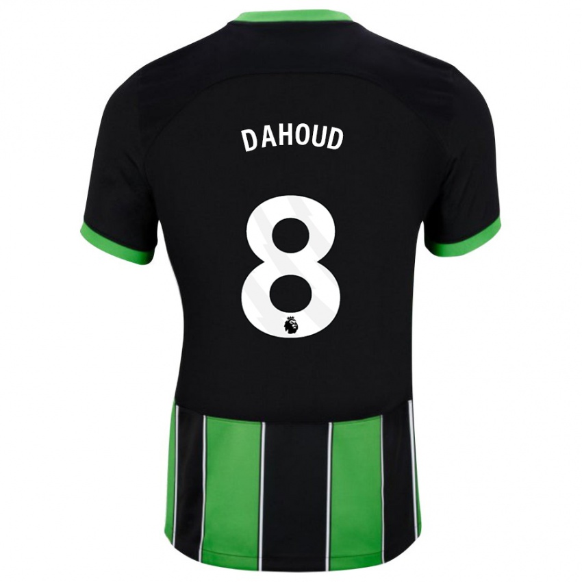 Mulher Camisola Mahmoud Dahoud #8 Preto Verde Alternativa 2023/24 Camisa Brasil