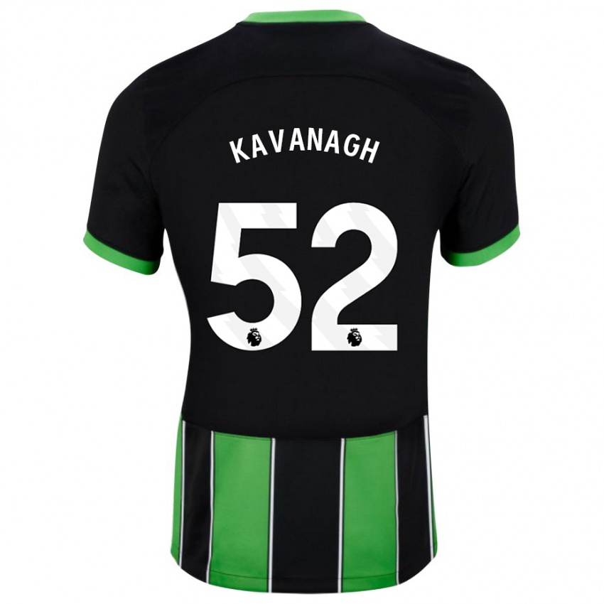 Mulher Camisola Leigh Kavanagh #52 Preto Verde Alternativa 2023/24 Camisa Brasil