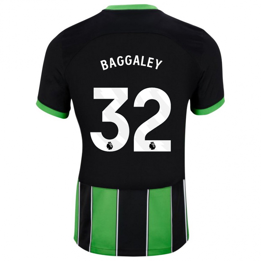 Mulher Camisola Sophie Baggaley #32 Preto Verde Alternativa 2023/24 Camisa Brasil