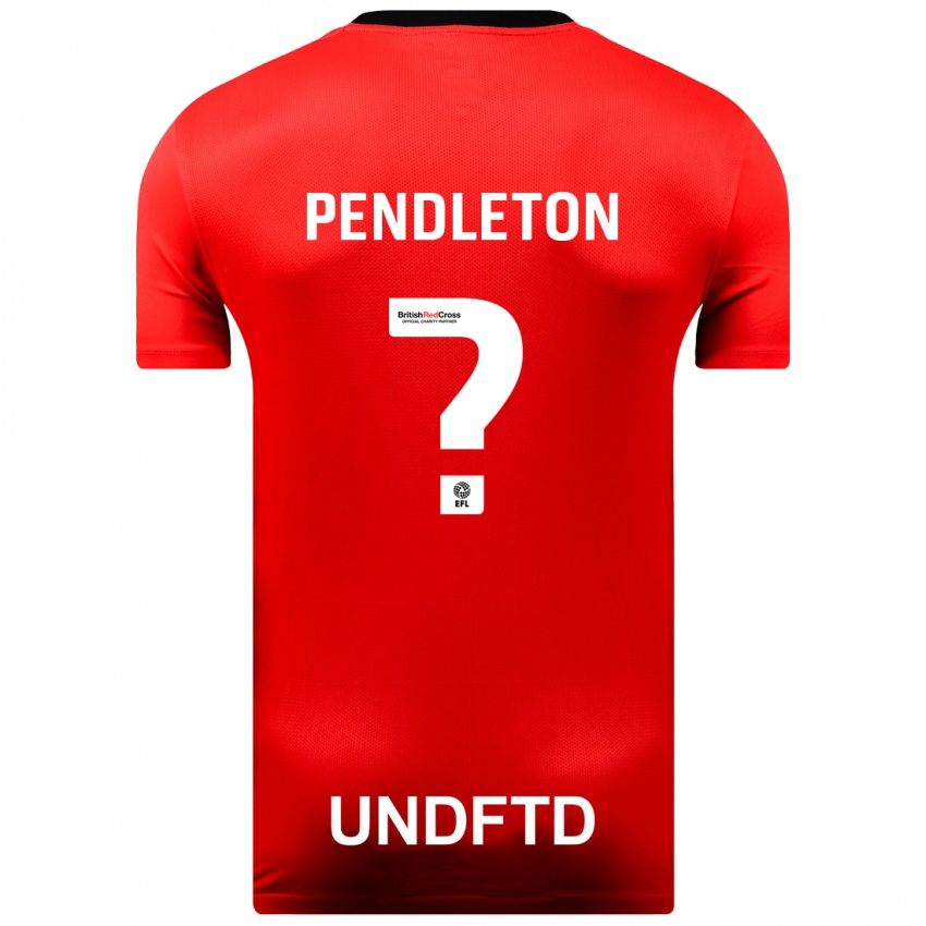 Mulher Camisola Byron Pendleton #0 Vermelho Alternativa 2023/24 Camisa Brasil