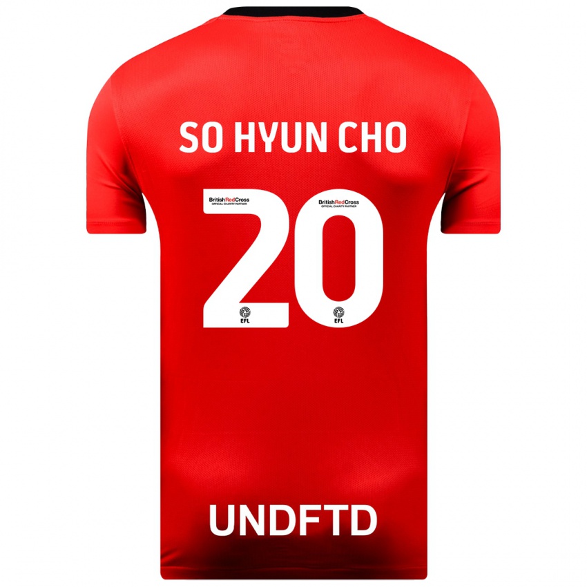 Mulher Camisola Cho So-Hyun #20 Vermelho Alternativa 2023/24 Camisa Brasil