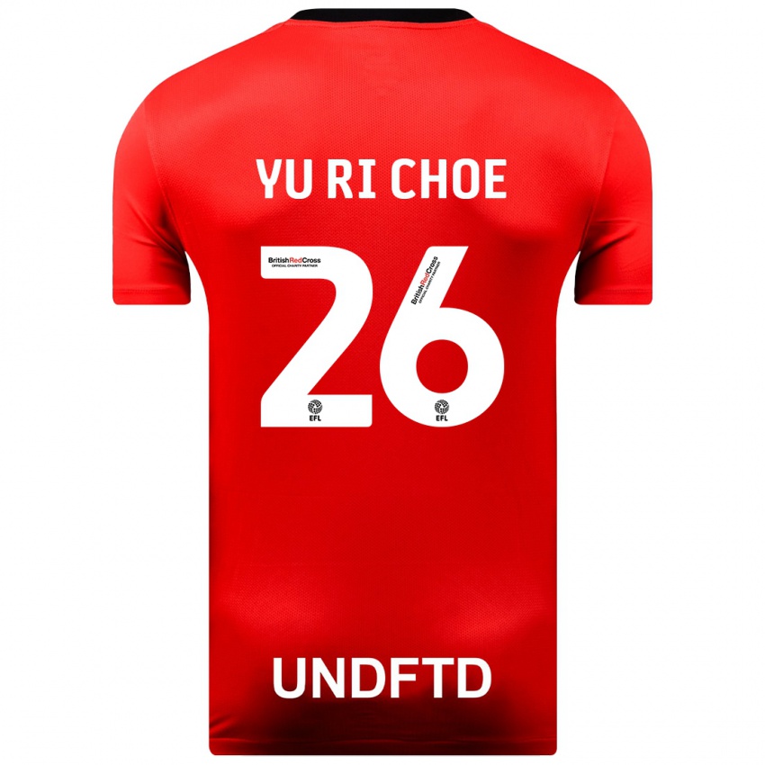 Mulher Camisola Yu-Ri Choe #26 Vermelho Alternativa 2023/24 Camisa Brasil