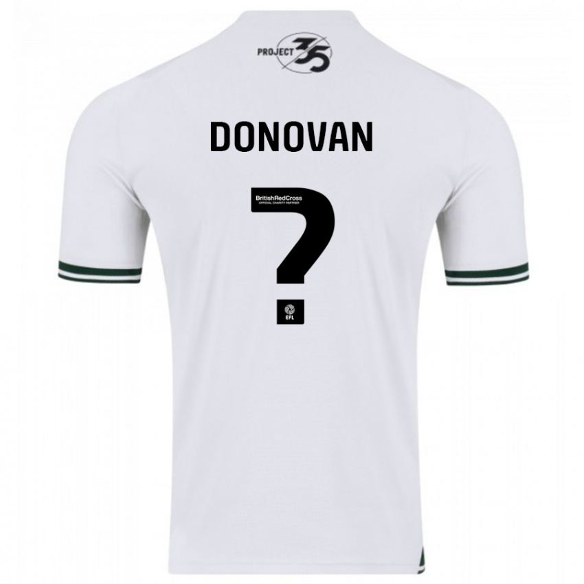 Mulher Camisola Henry Donovan #0 Branco Alternativa 2023/24 Camisa Brasil