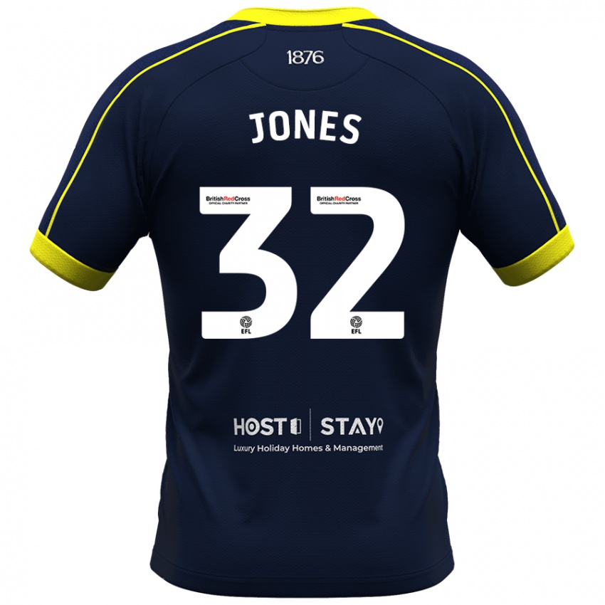 Mulher Camisola Jamie Jones #32 Marinha Alternativa 2023/24 Camisa Brasil