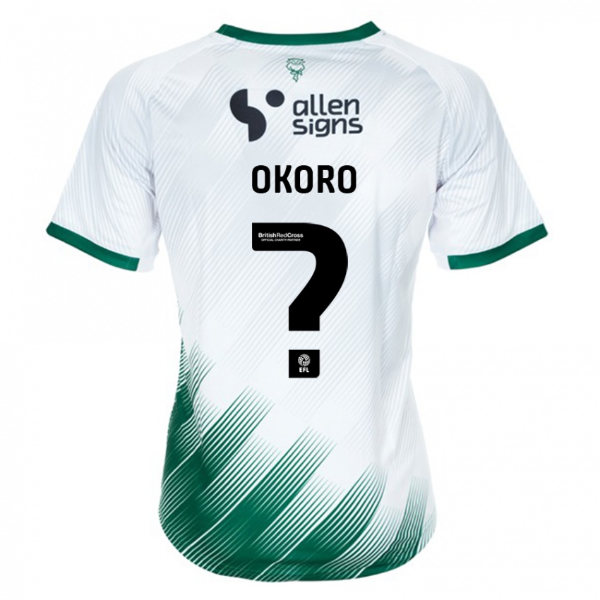 Mulher Camisola Zane Okoro #0 Branco Alternativa 2023/24 Camisa Brasil