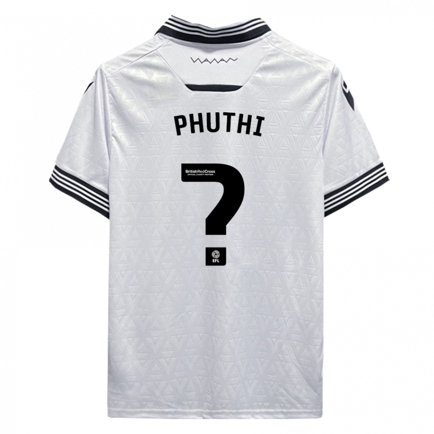 Mulher Camisola Joey Phuthi #0 Branco Alternativa 2023/24 Camisa Brasil