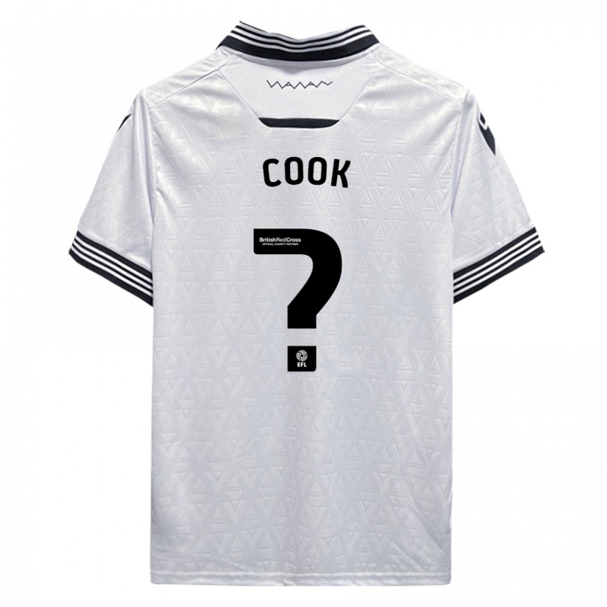 Mulher Camisola Luke Cook #0 Branco Alternativa 2023/24 Camisa Brasil