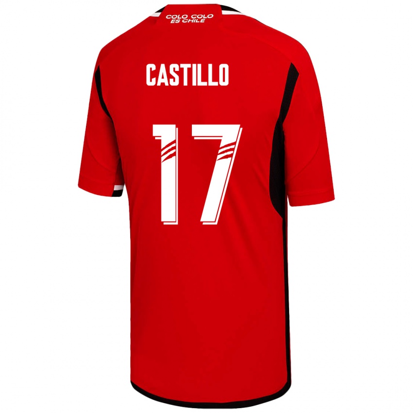 Mulher Camisola Fabián Castillo #17 Vermelho Alternativa 2023/24 Camisa Brasil