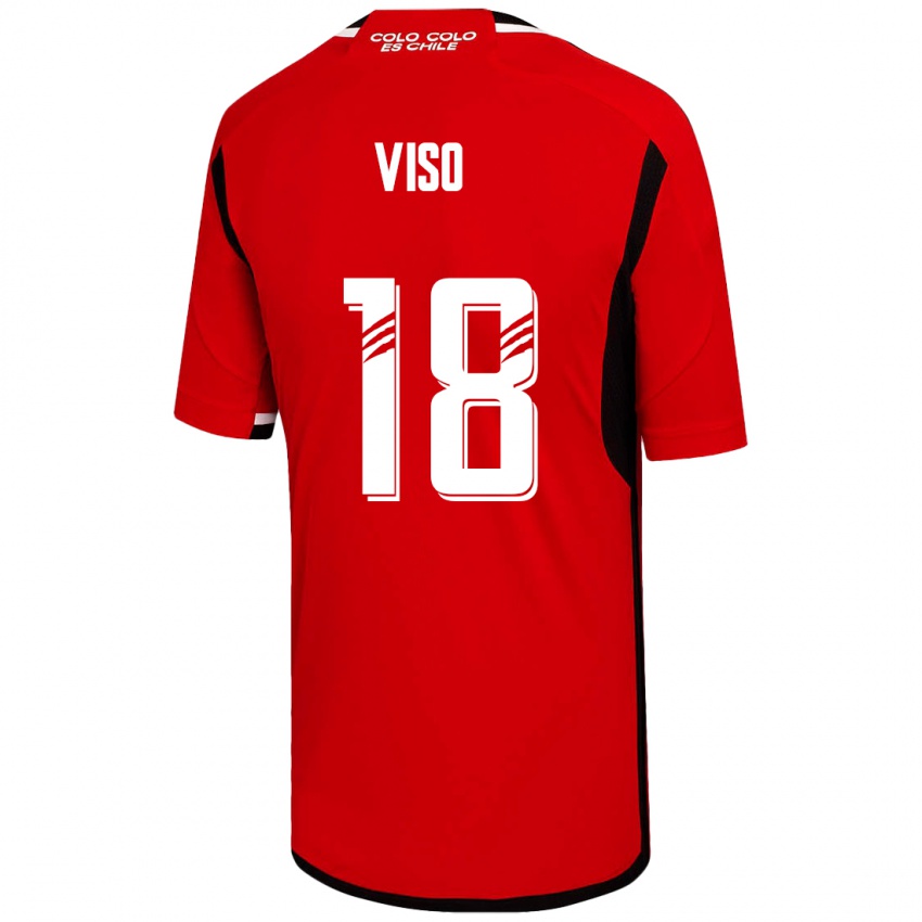 Mulher Camisola Ysaura Viso #18 Vermelho Alternativa 2023/24 Camisa Brasil