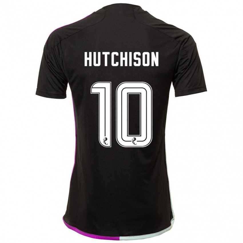 Mulher Camisola Bayley Hutchison #10 Preto Alternativa 2023/24 Camisa Brasil