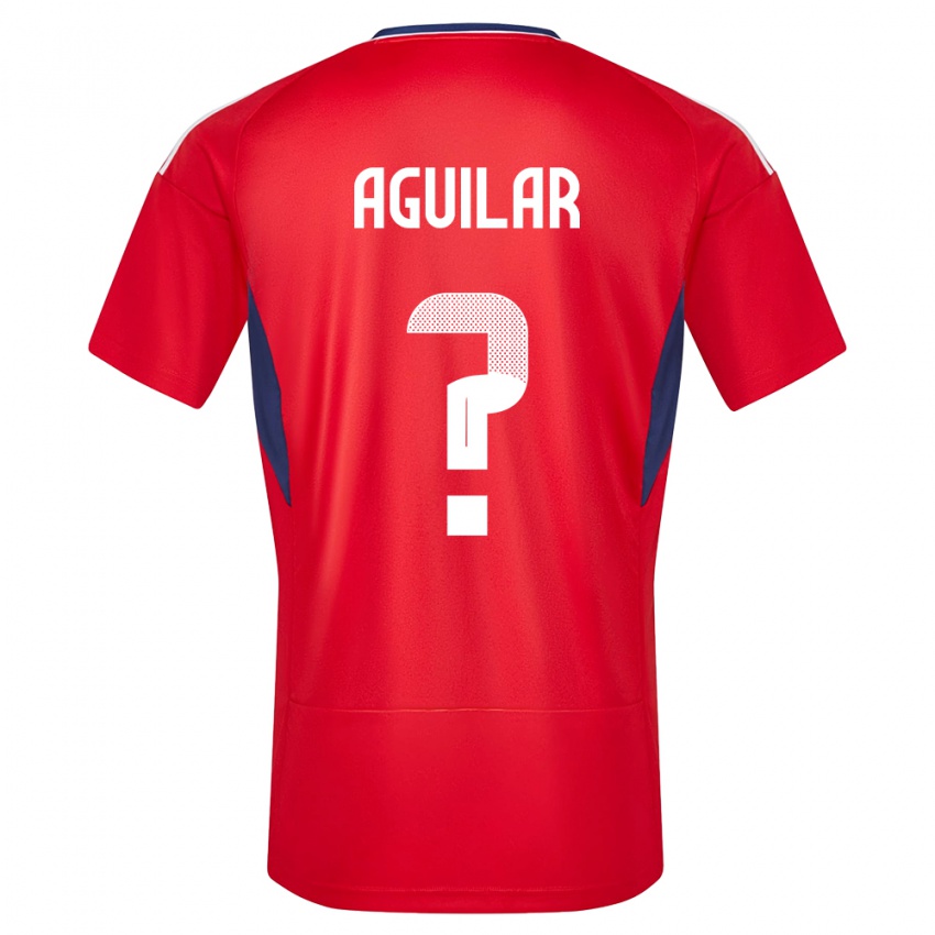 Mulher Camisola Costa Rica Deylan Aguilar #0 Vermelho Principal 24-26 Camisa Brasil