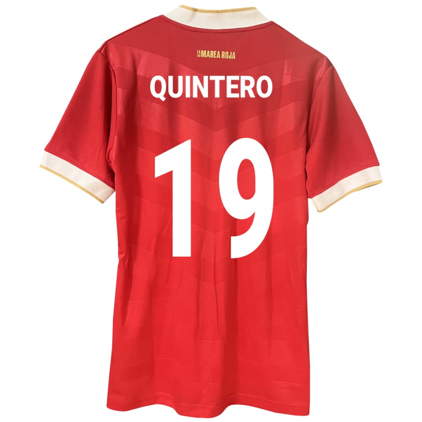Mulher Camisola Panamá Alberto Quintero #19 Vermelho Principal 24-26 Camisa Brasil