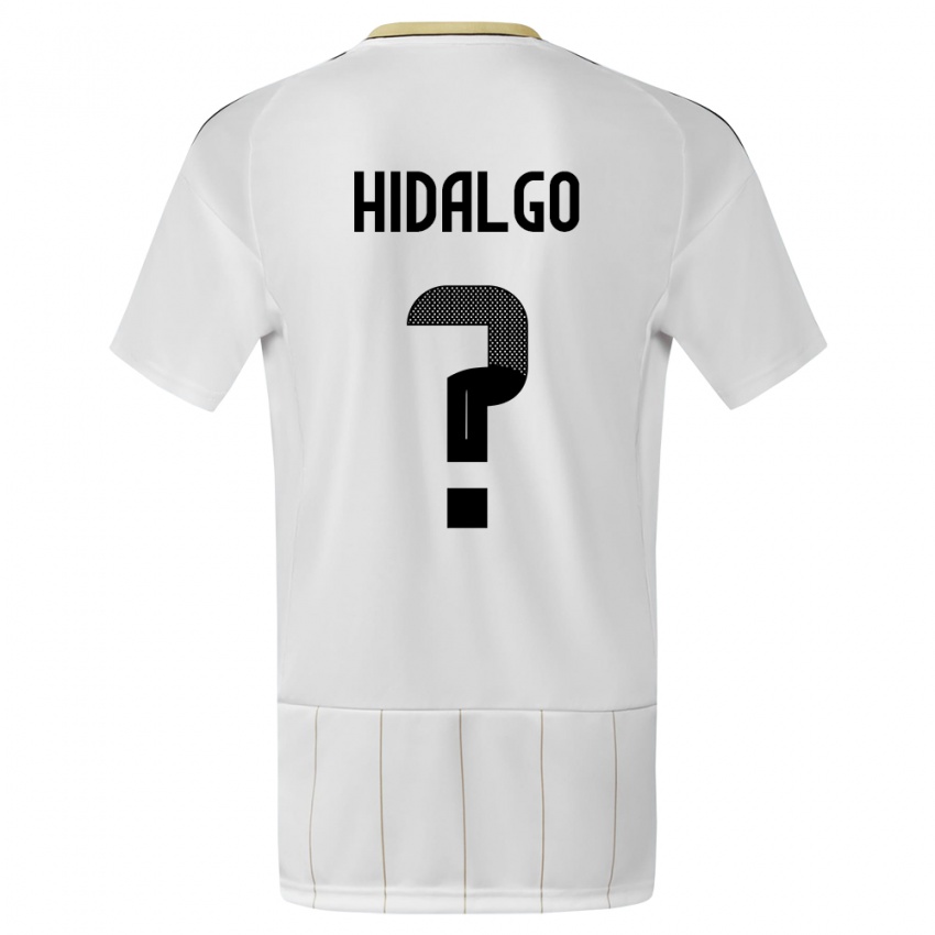 Mulher Camisola Costa Rica Pablo Hidalgo #0 Branco Alternativa 24-26 Camisa Brasil