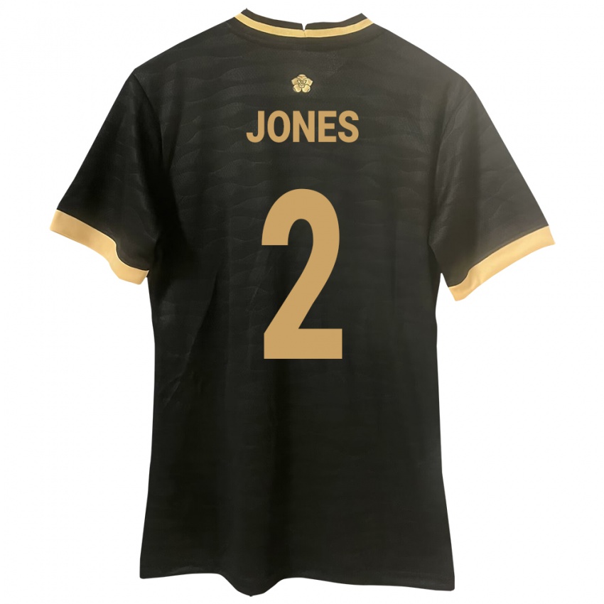 Mulher Camisola Panamá Joseph Jones #2 Preto Alternativa 24-26 Camisa Brasil