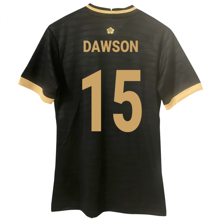 Mulher Camisola Panamá Didier Dawson #15 Preto Alternativa 24-26 Camisa Brasil