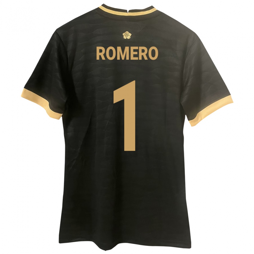 Mulher Camisola Panamá Manuel Romero #1 Preto Alternativa 24-26 Camisa Brasil