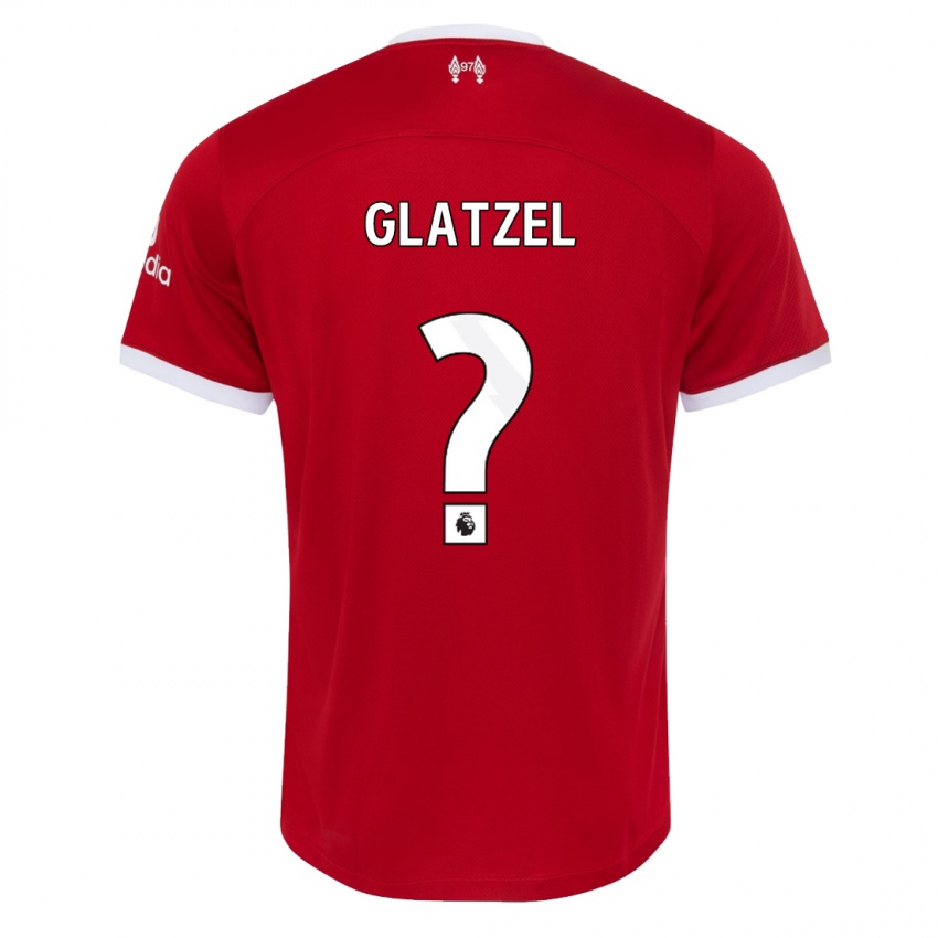 Criança Camisola Paul Glatzel #0 Vermelho Principal 2023/24 Camisa Brasil