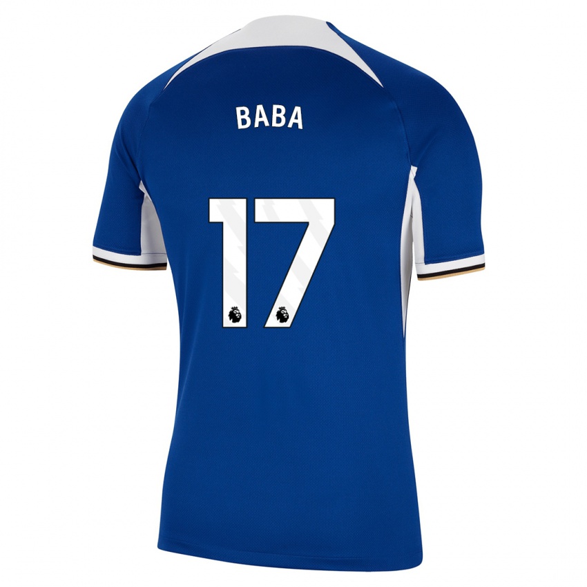 Criança Camisola Abdul-Rahman Baba #17 Azul Principal 2023/24 Camisa Brasil