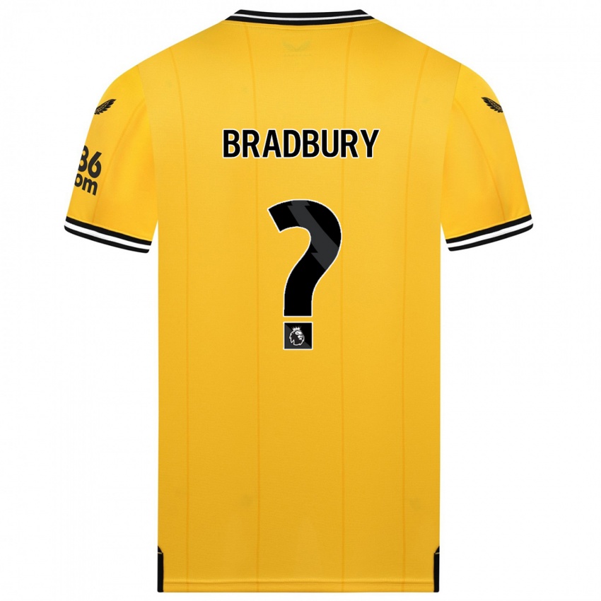 Criança Camisola Mackenzie Bradbury #0 Amarelo Principal 2023/24 Camisa Brasil