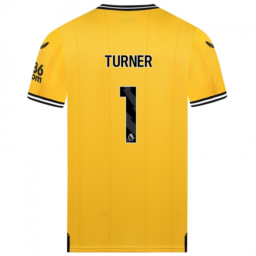 Criança Camisola Shannon Turner #1 Amarelo Principal 2023/24 Camisa Brasil