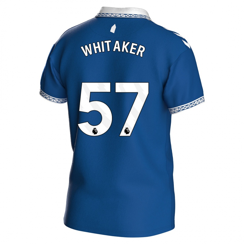 Criança Camisola Charlie Whitaker #57 Azul Real Principal 2023/24 Camisa Brasil