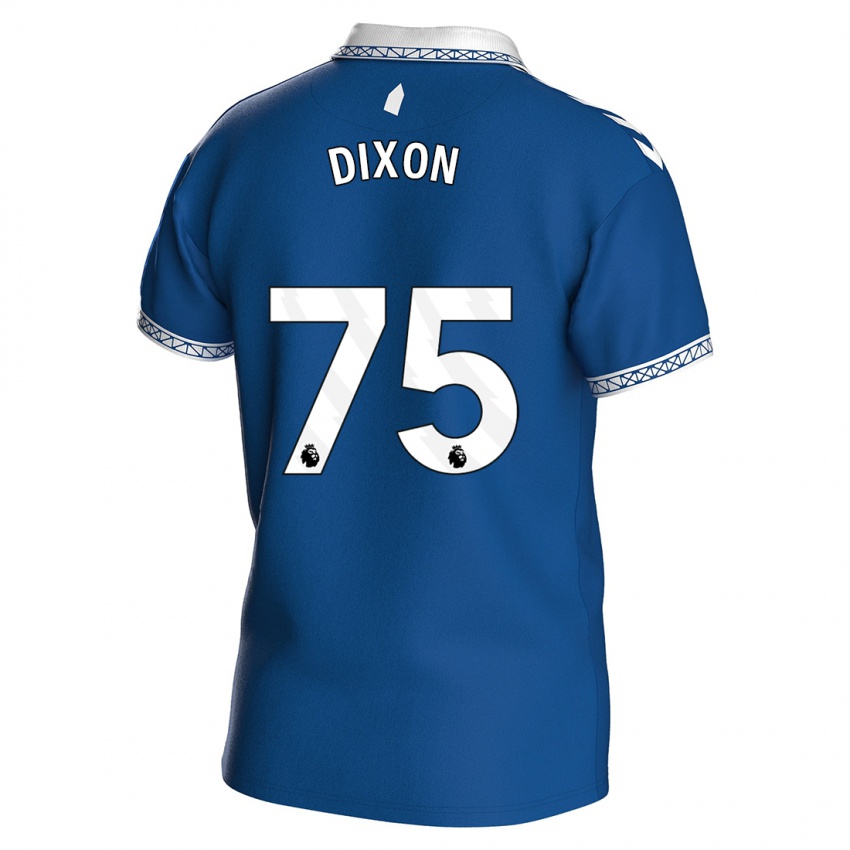 Criança Camisola Roman Dixon #75 Azul Real Principal 2023/24 Camisa Brasil