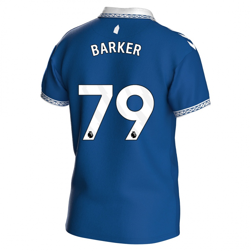 Criança Camisola Owen Barker #79 Azul Real Principal 2023/24 Camisa Brasil