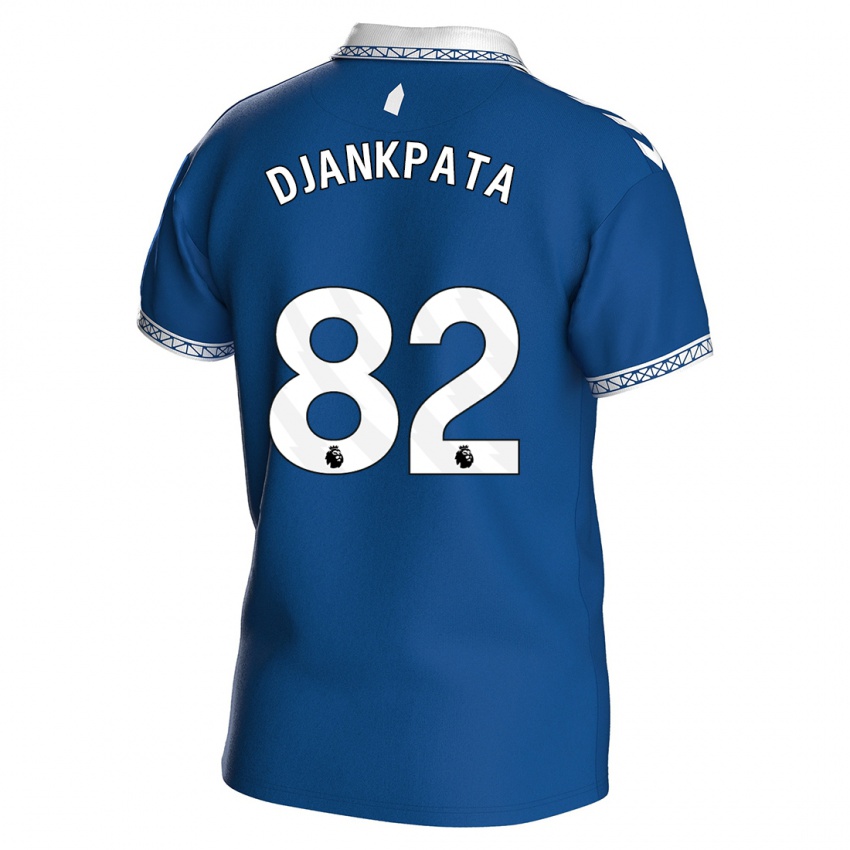 Criança Camisola Halid Djankpata #82 Azul Real Principal 2023/24 Camisa Brasil