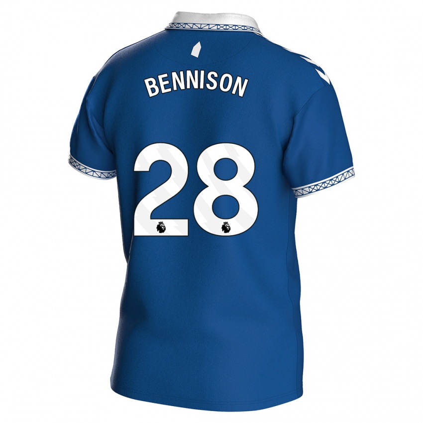Criança Camisola Hanna Bennison #28 Azul Real Principal 2023/24 Camisa Brasil
