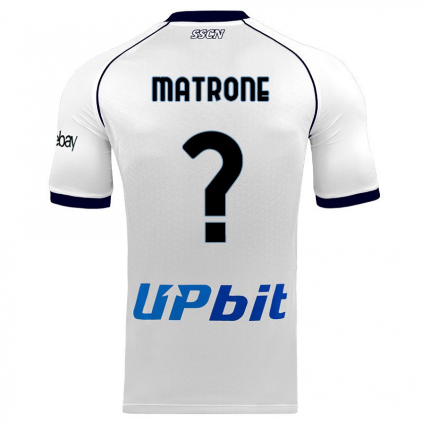 Criança Camisola Manuel Matrone #0 Branco Alternativa 2023/24 Camisa Brasil
