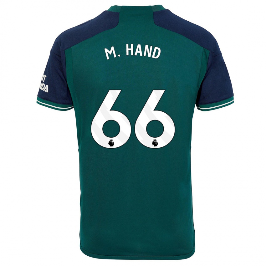 Criança Camisola Ismail Oulad M'hand #66 Verde Terceiro 2023/24 Camisa Brasil