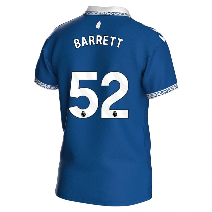 Homem Camisola Jack Barrett #52 Azul Real Principal 2023/24 Camisa Brasil