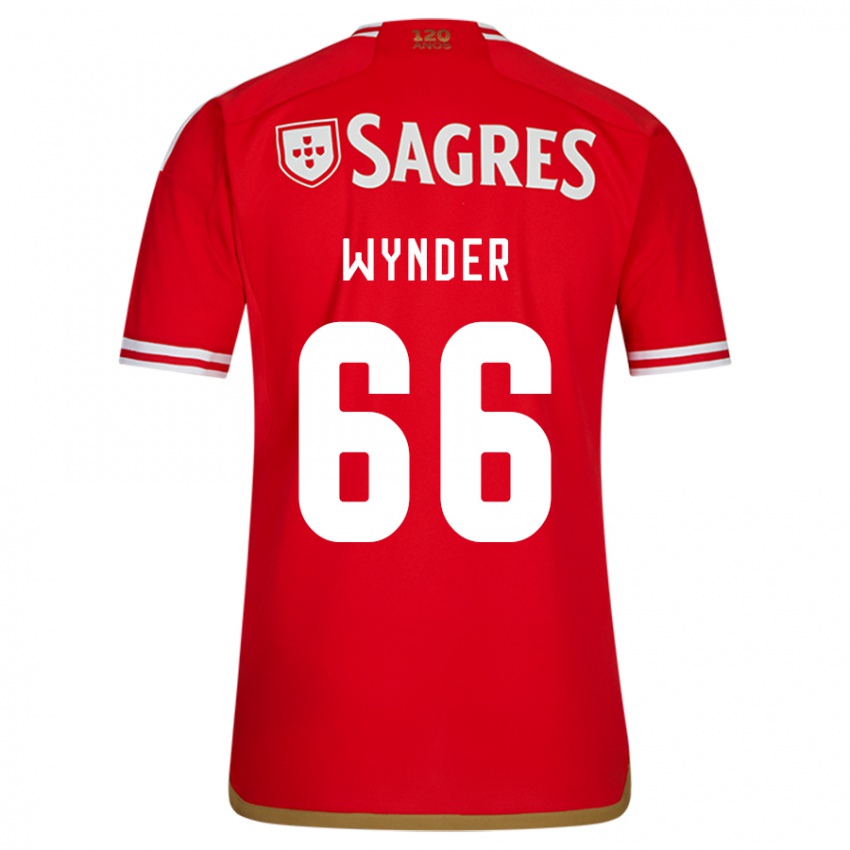 Homem Camisola Joshua Wynder #66 Vermelho Principal 2023/24 Camisa Brasil