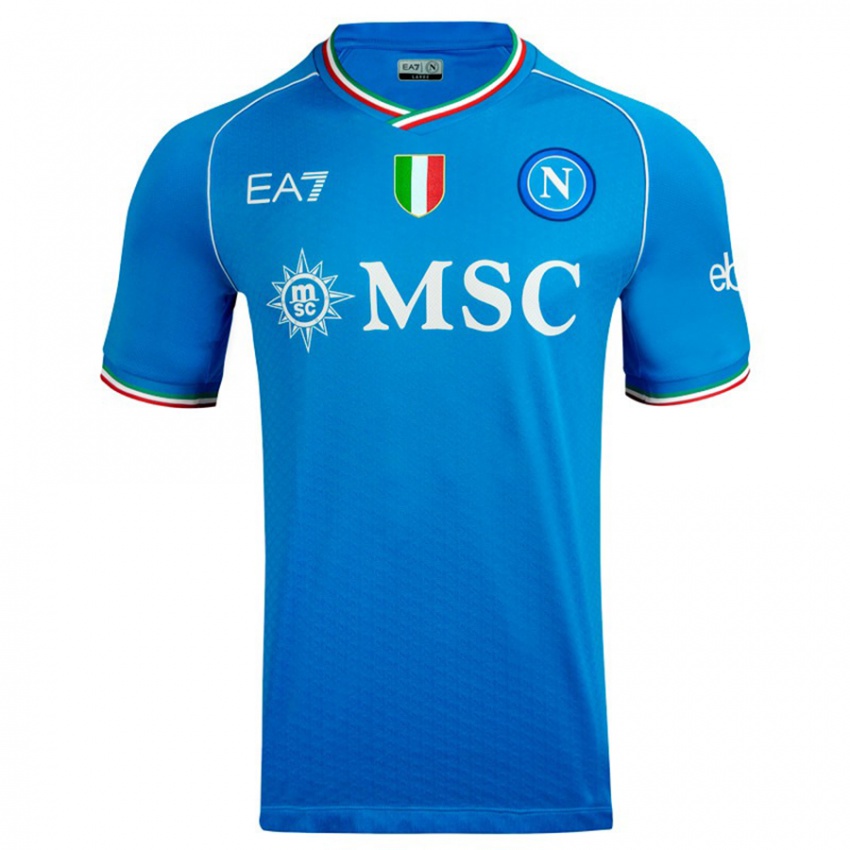 Homem Camisola Leonardo Rossi #23 Céu Azul Principal 2023/24 Camisa Brasil