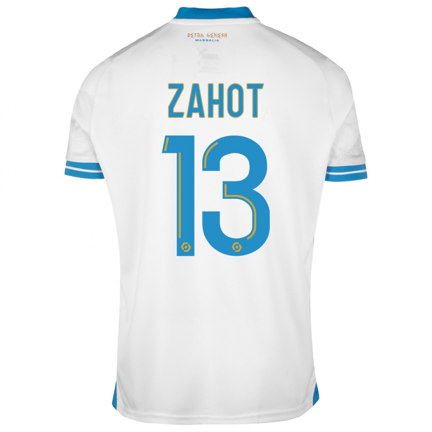 Homem Camisola Sarah Zahot #13 Branco Principal 2023/24 Camisa Brasil