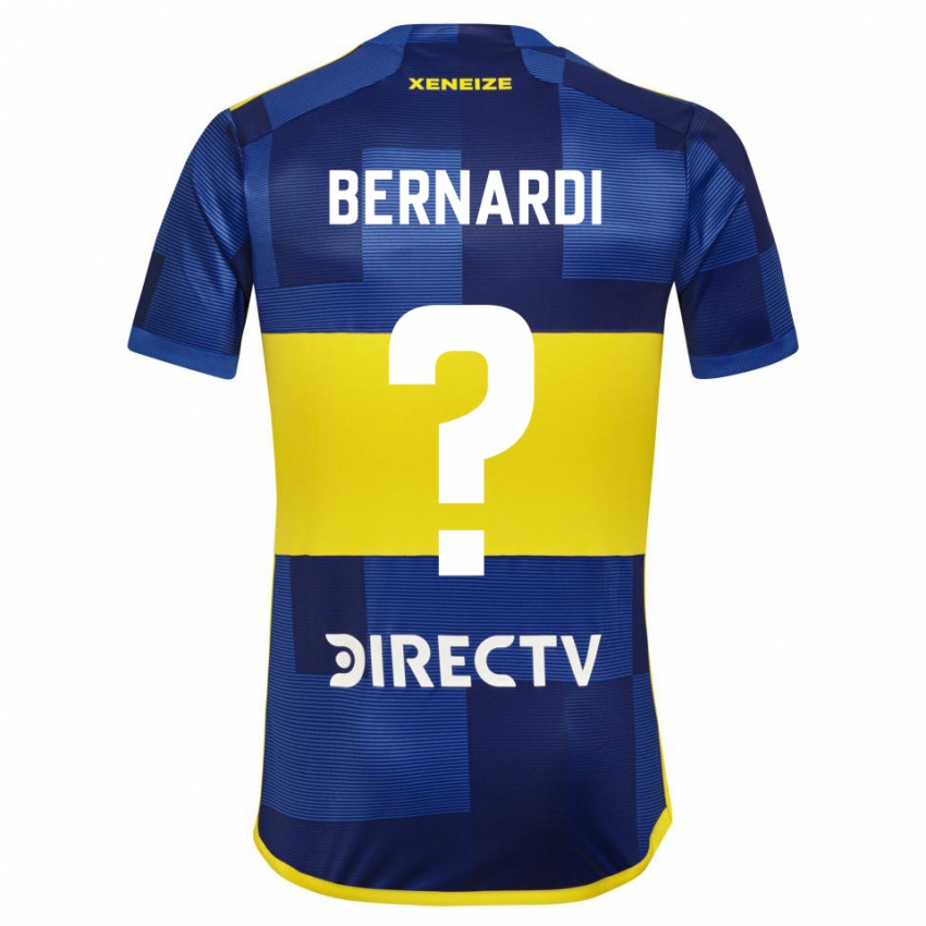 Homem Camisola Balthazar Bernardi #0 Azul Escuro Amarelo Principal 2023/24 Camisa Brasil