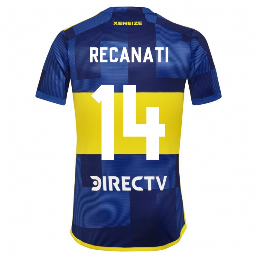Homem Camisola Bianca Recanati #14 Azul Escuro Amarelo Principal 2023/24 Camisa Brasil