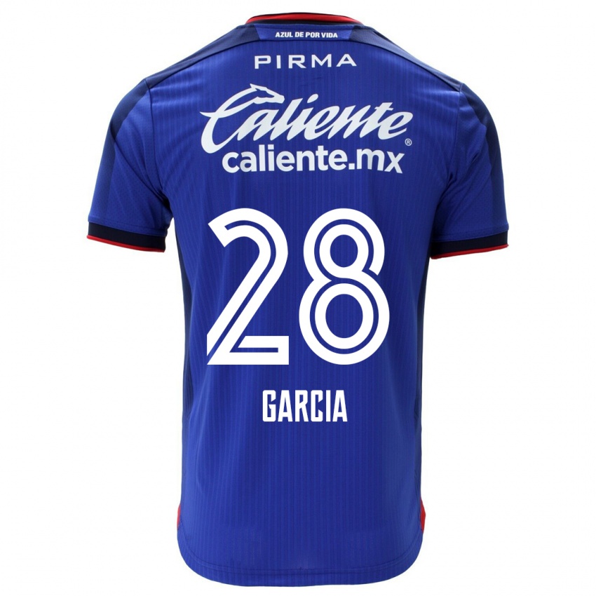 Homem Camisola Ana Garcia #28 Azul Principal 2023/24 Camisa Brasil