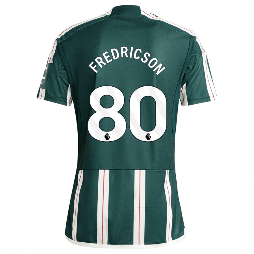 Homem Camisola Tyler Fredricson #80 Verde Escuro Alternativa 2023/24 Camisa Brasil