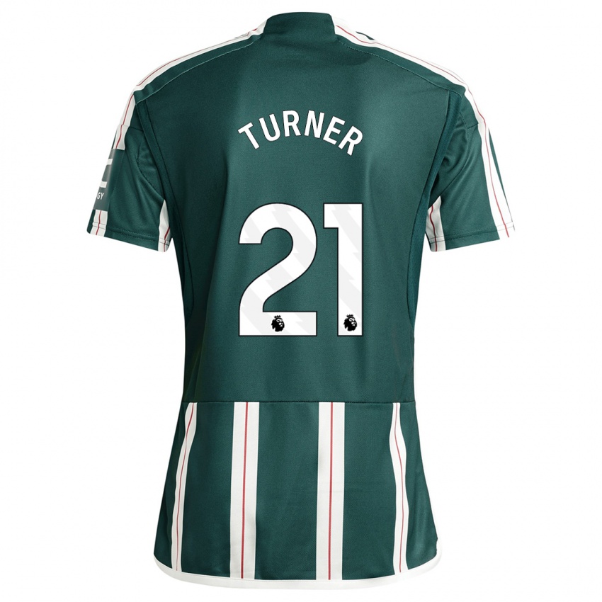 Homem Camisola Millie Turner #21 Verde Escuro Alternativa 2023/24 Camisa Brasil