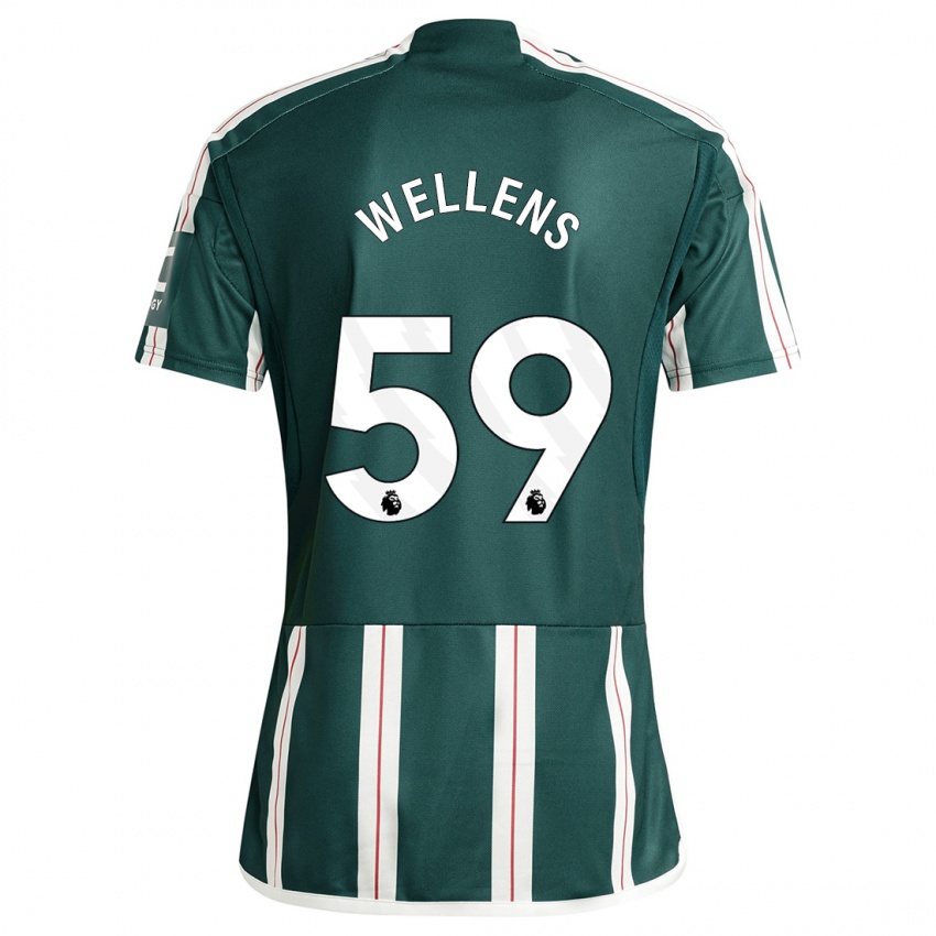 Homem Camisola Charlie Wellens #59 Verde Escuro Alternativa 2023/24 Camisa Brasil