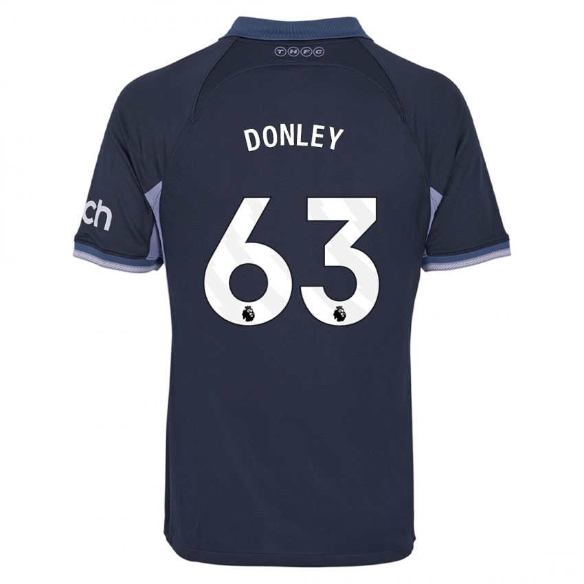 Homem Camisola Jamie Donley #63 Azul Escuro Alternativa 2023/24 Camisa Brasil