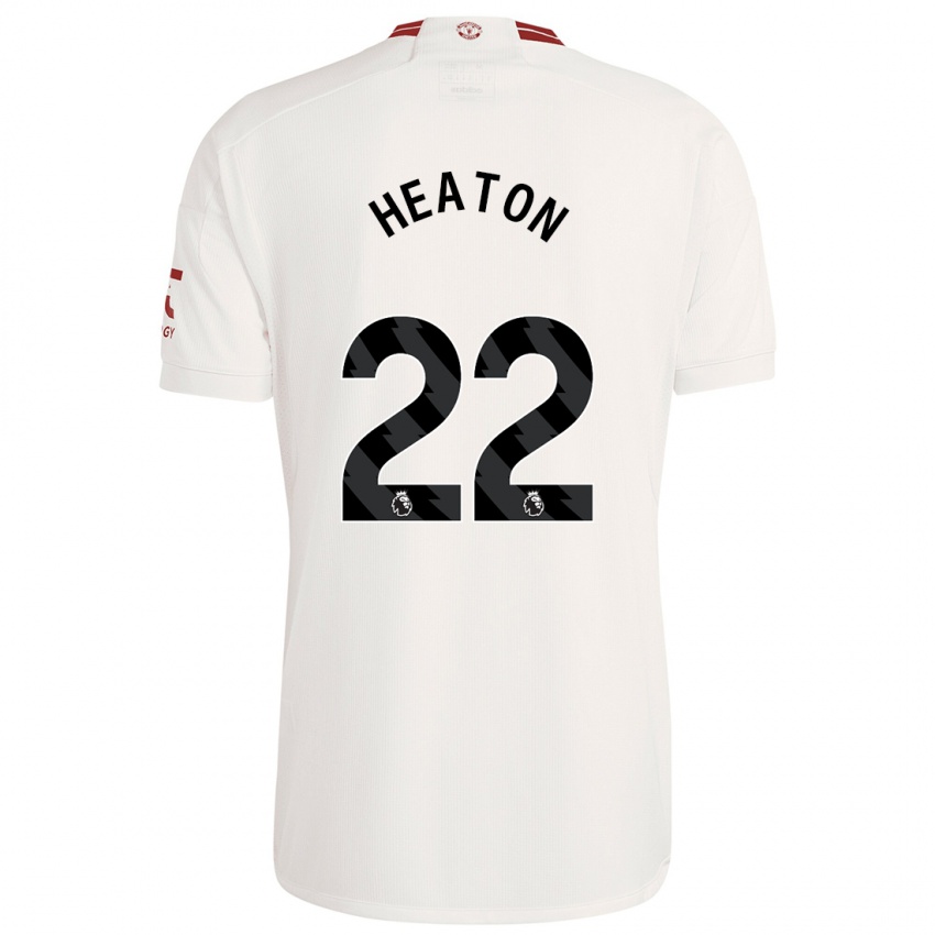 Homem Camisola Tom Heaton #22 Branco Terceiro 2023/24 Camisa Brasil