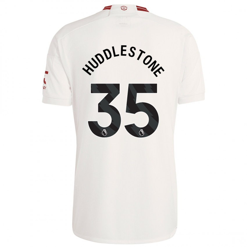 Homem Camisola Tom Huddlestone #35 Branco Terceiro 2023/24 Camisa Brasil