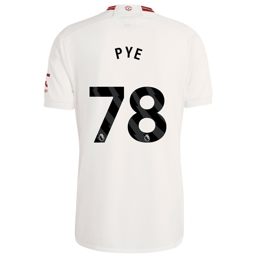 Homem Camisola Logan Pye #78 Branco Terceiro 2023/24 Camisa Brasil