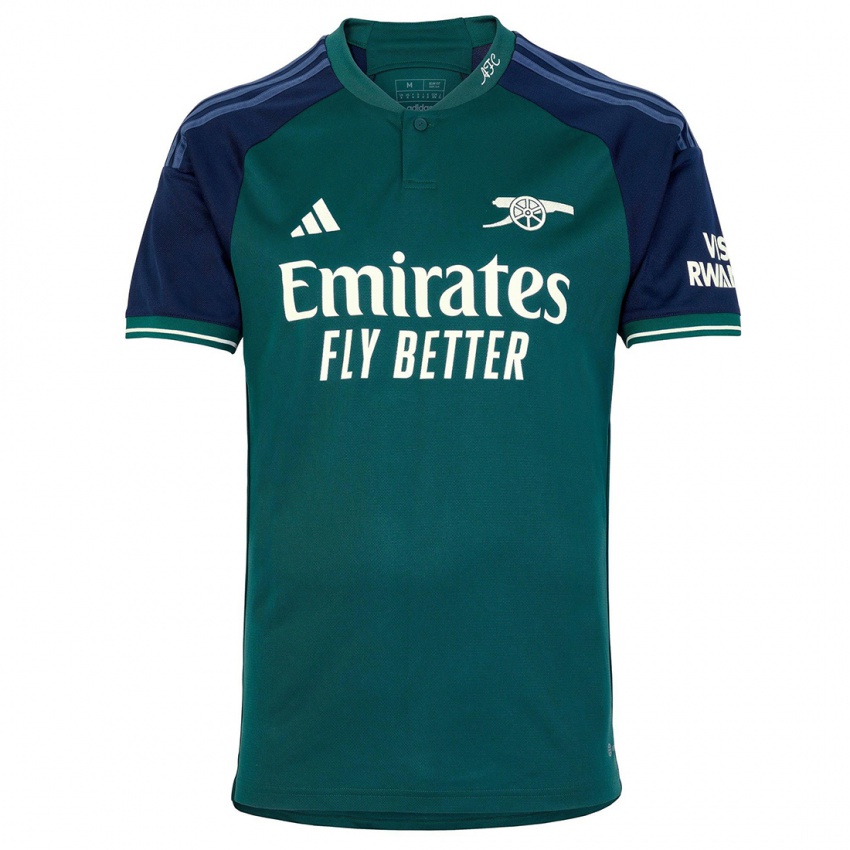 Homem Camisola Tim Akinola #36 Verde Terceiro 2023/24 Camisa Brasil