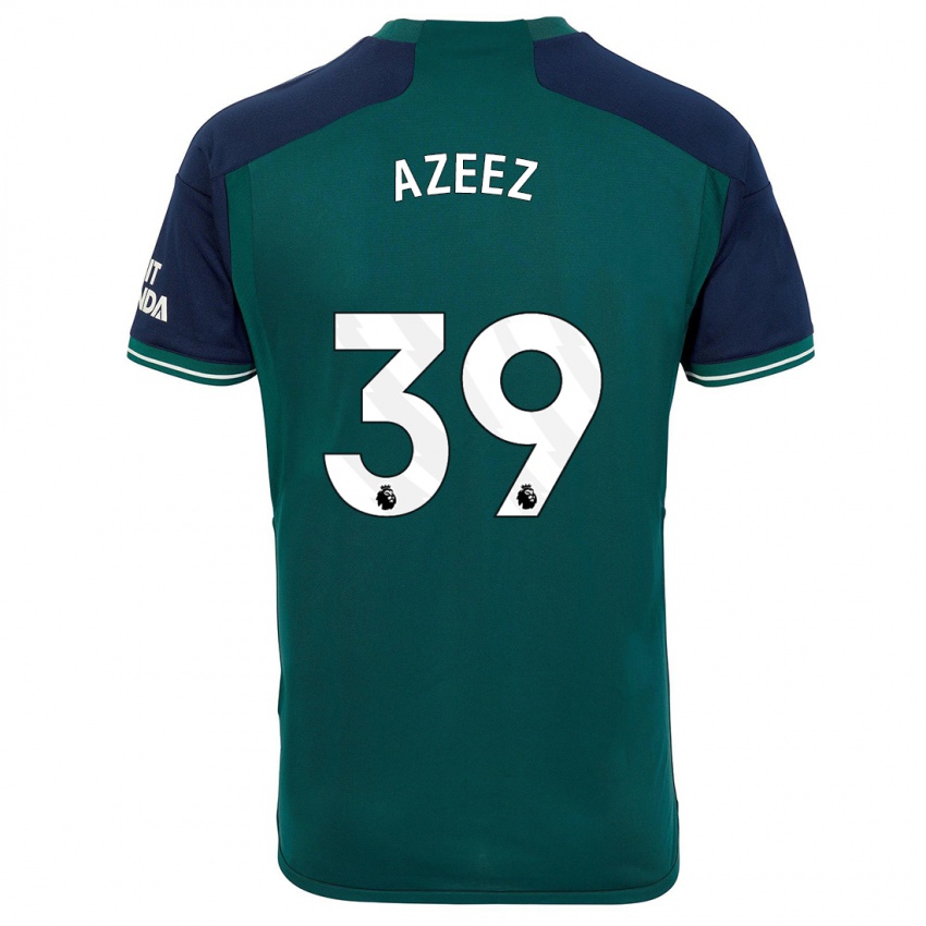 Homem Camisola Miguel Azeez #39 Verde Terceiro 2023/24 Camisa Brasil