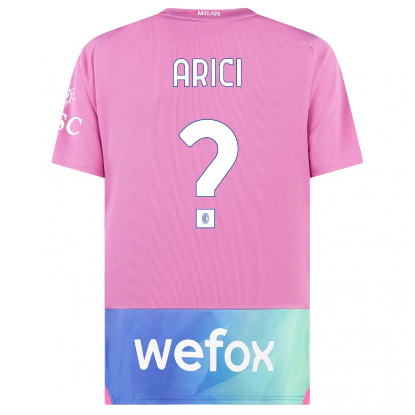 Homem Camisola Alberto Arici #0 Rosa Roxo Terceiro 2023/24 Camisa Brasil