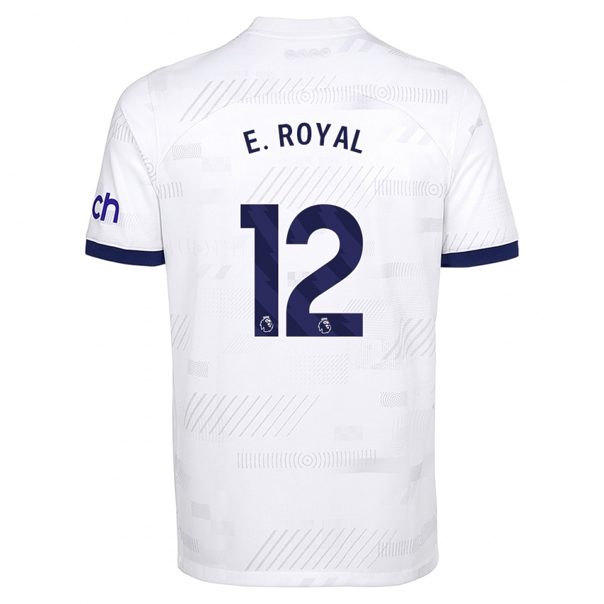 Mulher Camisola Emerson Royal #12 Branco Principal 2023/24 Camisa Brasil